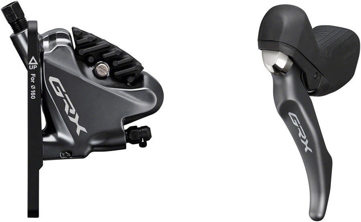 GRX BR-RX810/ST-RX810 Hydraulic Flat Mount Disc Brake Caliper and Dual Control Lever