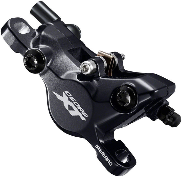 XT M8100 Post Mount Hydraulic Disc Brake Caliper and Lever