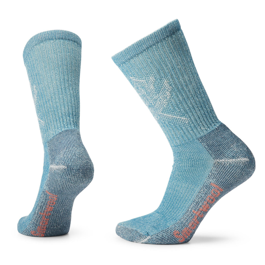 Hike Classic Edition Light Cushion Leaf Pattern Crew Socks - Women's