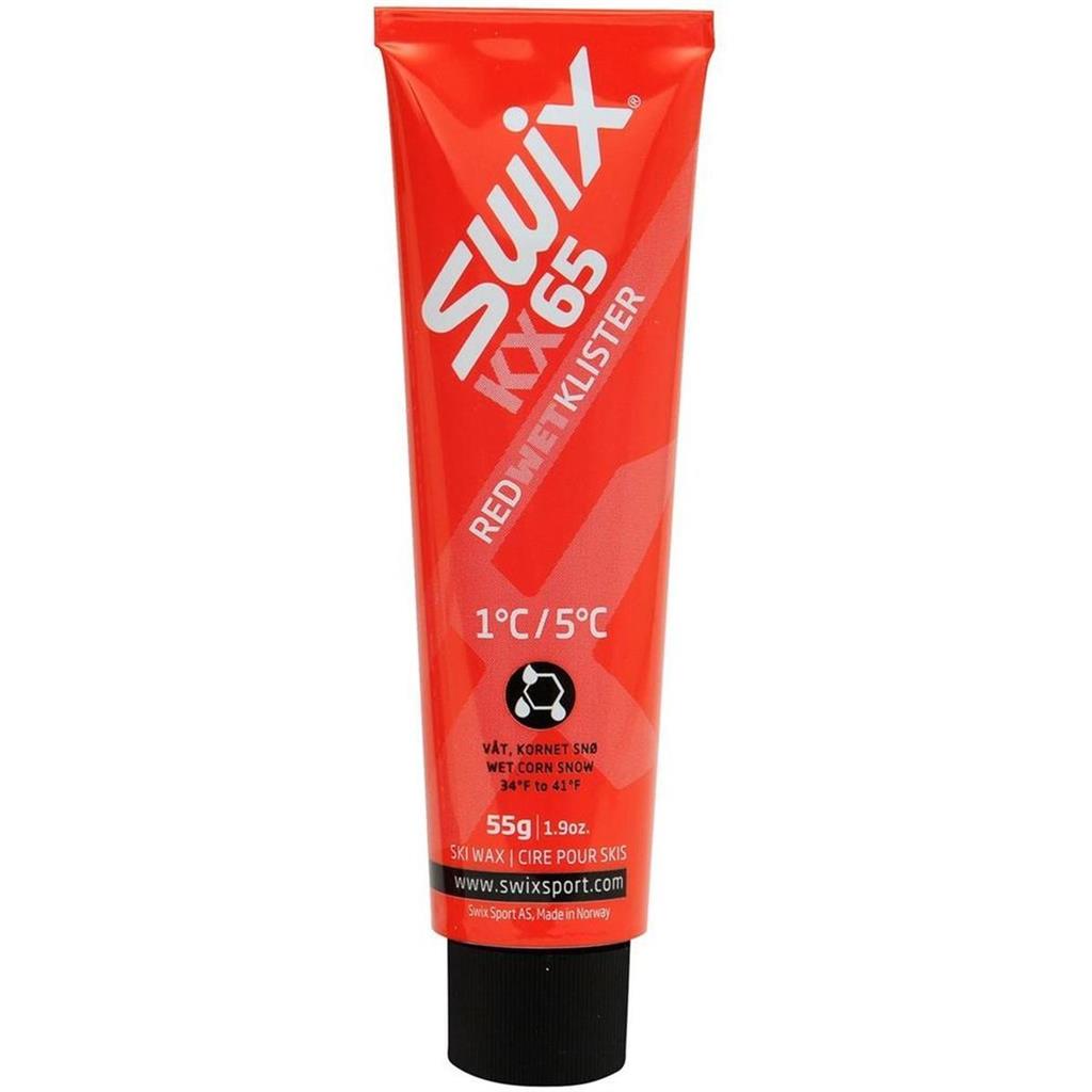 KX65 Red Wet Klister +1°C to +5°C (55g / 1.9 .oz)