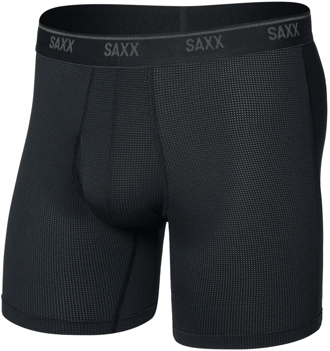 Quest Quick-Dry Mesh Boxer Brief with Fly - Men's