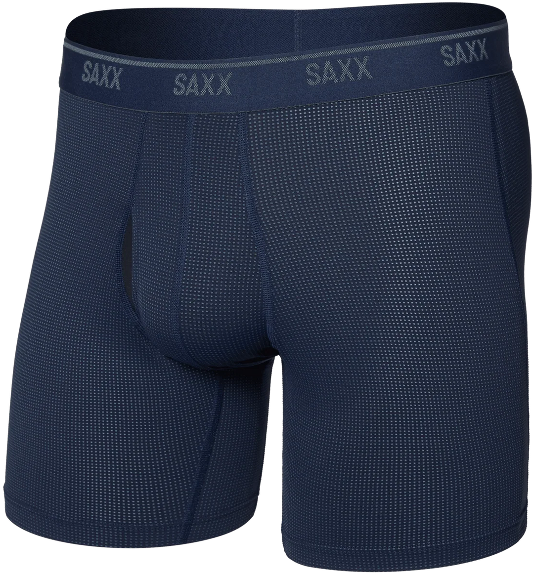 Quest Quick-Dry Mesh Boxer Brief with Fly - Men's