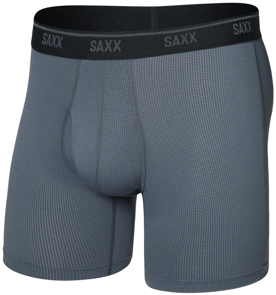 Quest Quick-Dry Mesh Boxer Brief with Fly - Men's