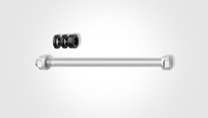 E-Thru Trainer Axle 135x10mm