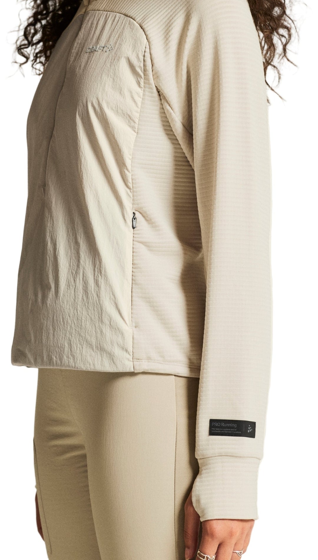 SubZ Light Zip Neck Hoody - Long Sleeve - Women's