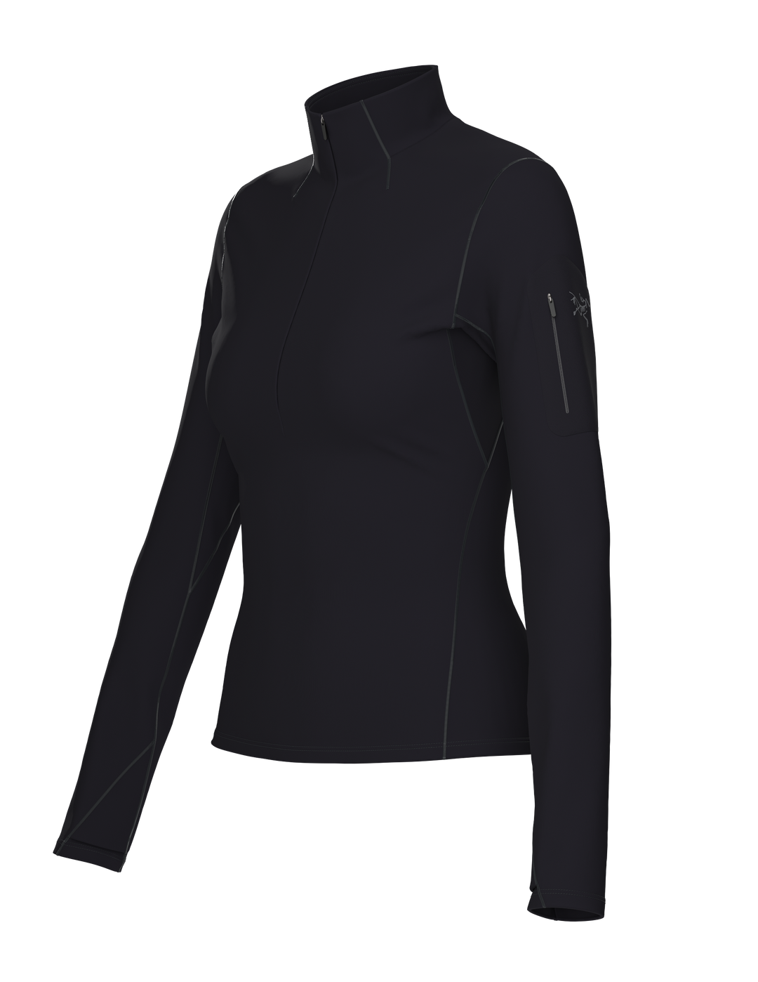 Rho Zip Neck - Long Sleeve - Women's