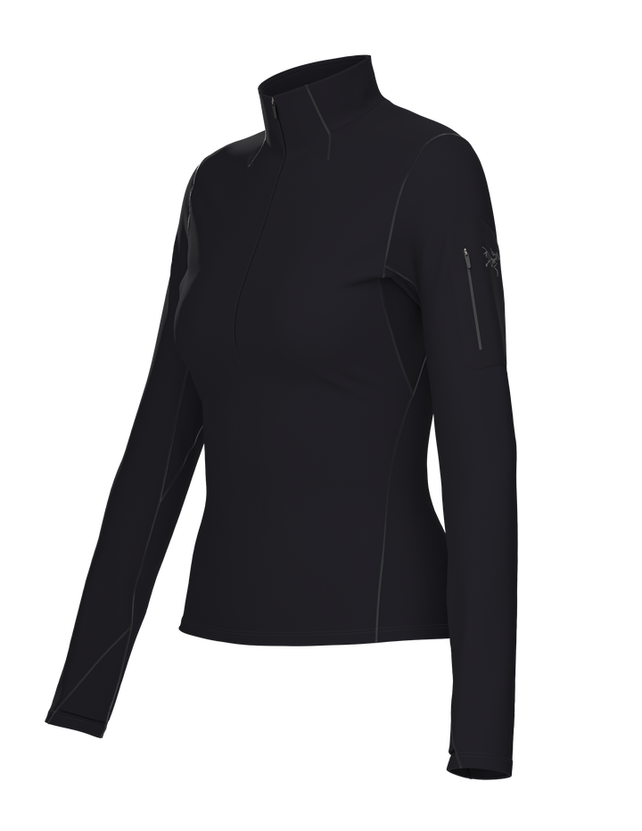 Rho Zip Neck - Long Sleeve - Women's