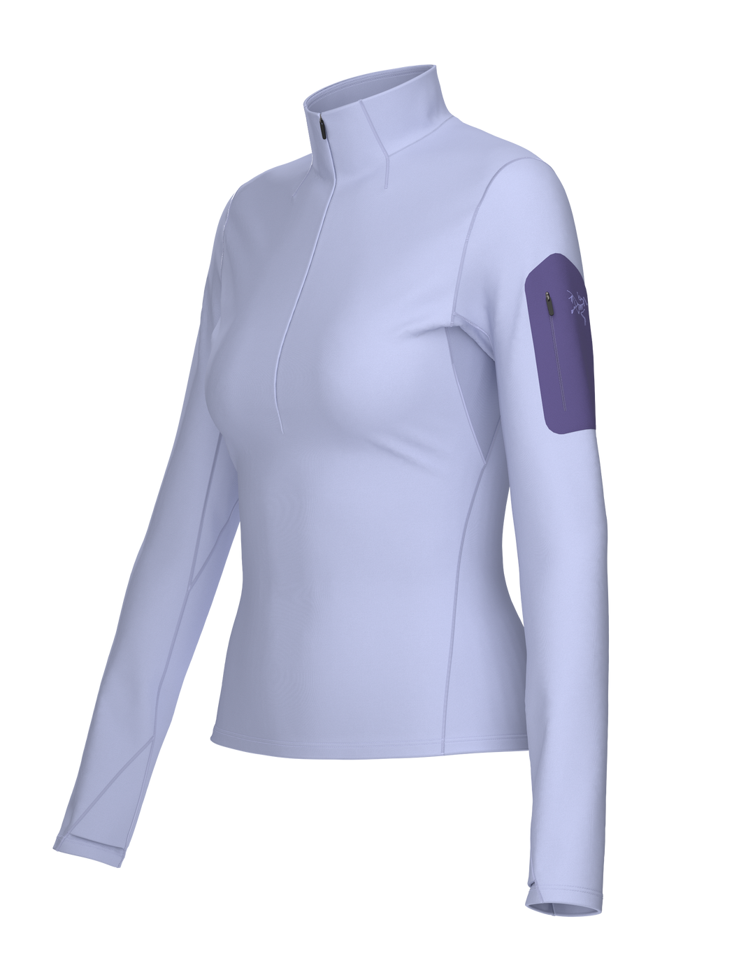 Rho Zip Neck - Long Sleeve - Women's