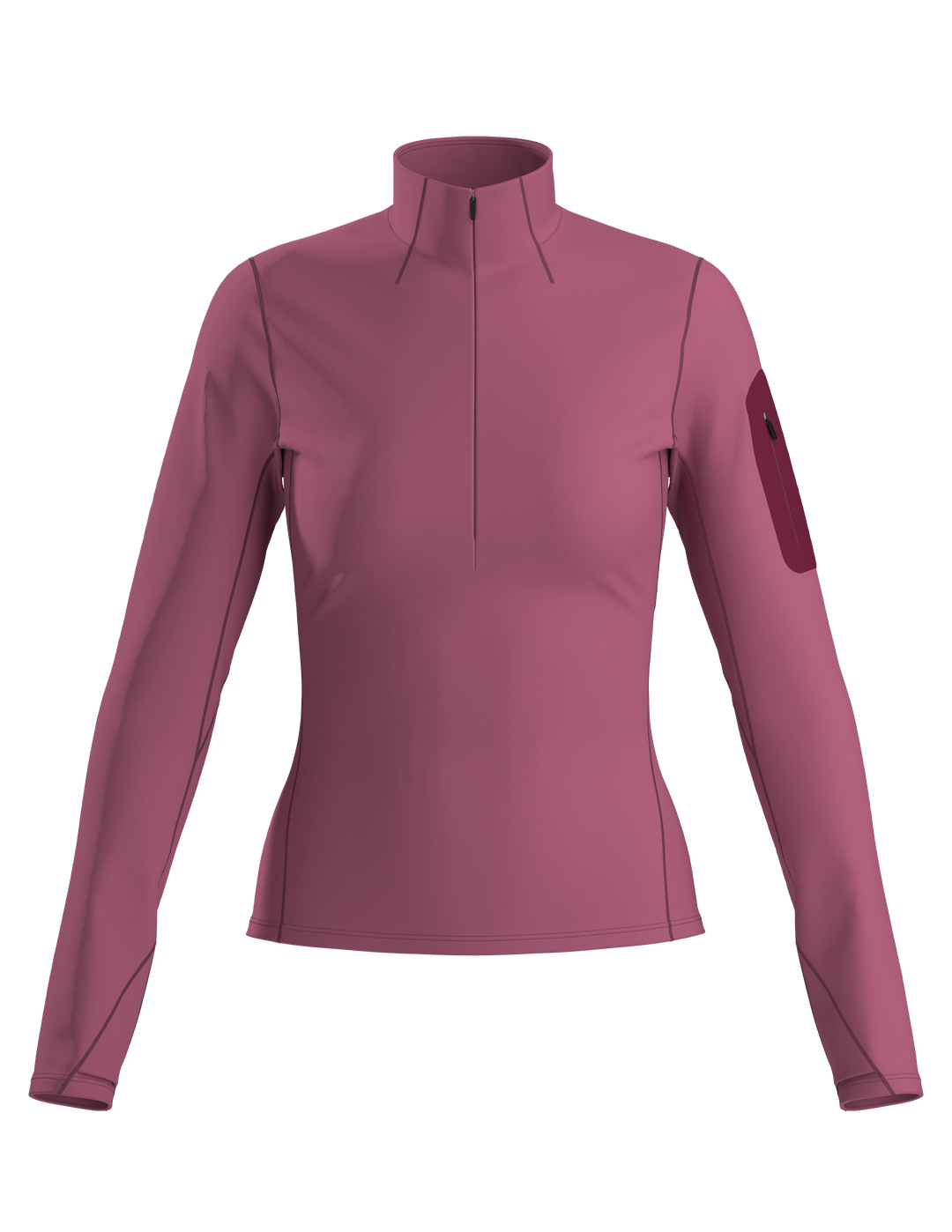 Rho Zip Neck - Long Sleeve - Women's