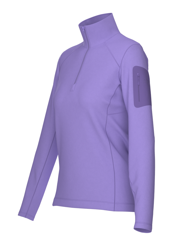 Rho Zip Neck - Long Sleeve - Women's