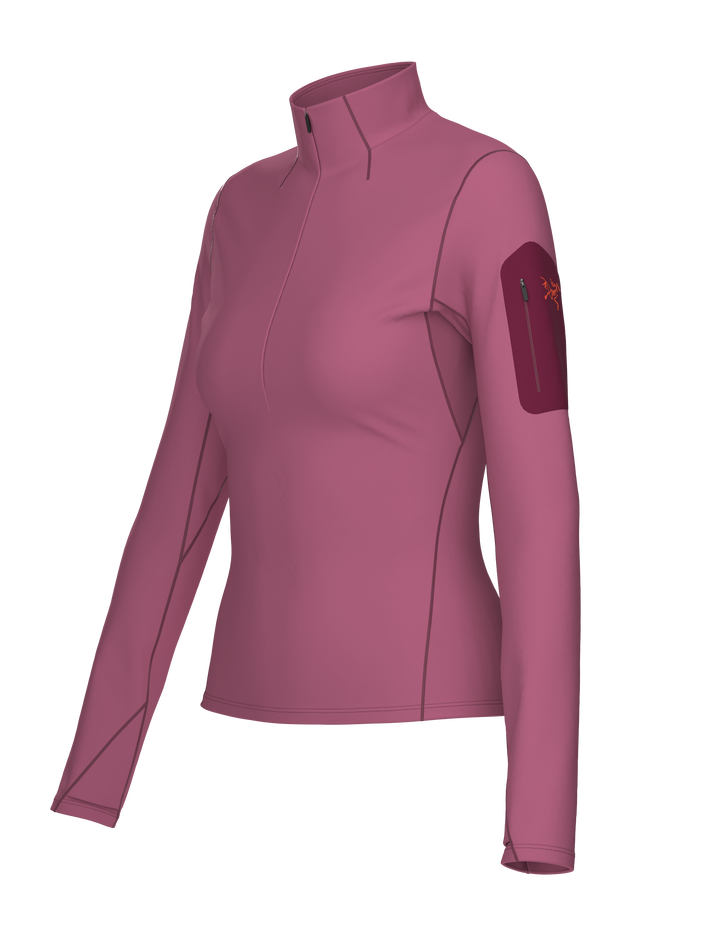 Rho Zip Neck - Long Sleeve - Women's