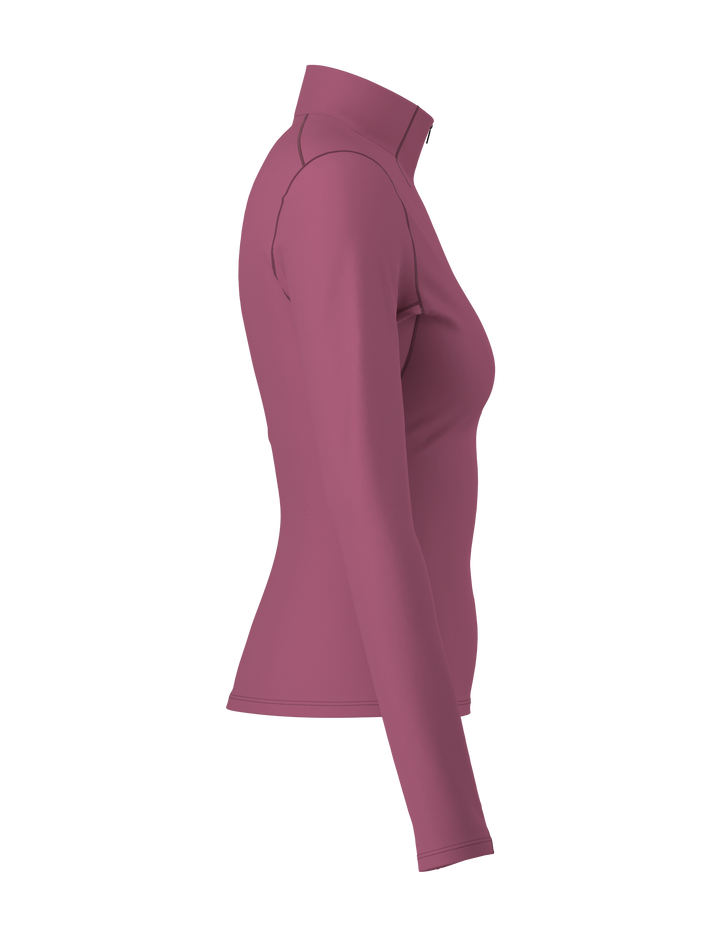 Rho Zip Neck - Long Sleeve - Women's