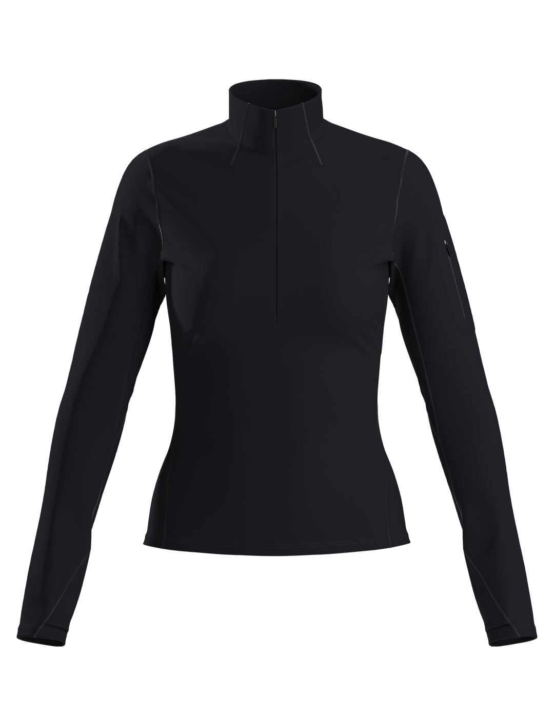 Rho Zip Neck - Long Sleeve - Women's