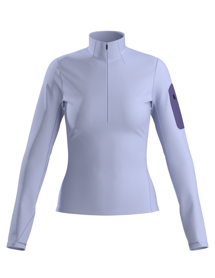 Rho Zip Neck - Long Sleeve - Women's