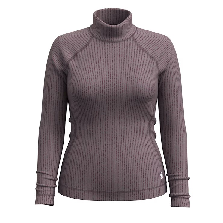 Thermal Merino Rib Turtleneck - Women's