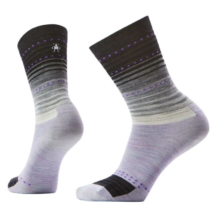 Everyday Stitch Stripe Zero Cushion Crew Socks - Unisex
