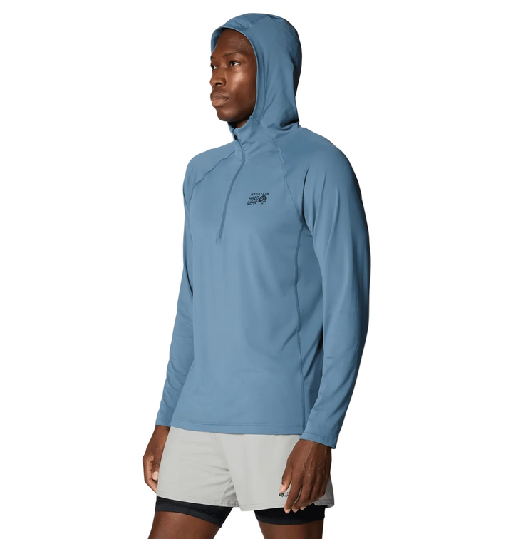 Crater Lake Heavyweight Zip Neck - Long Sleeve - Men's