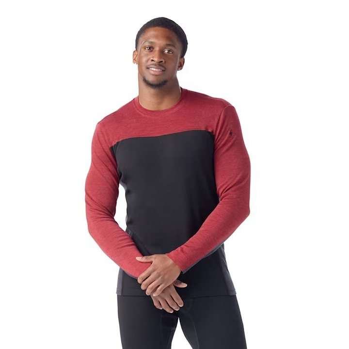 Classic Thermal Merino Base Layer Colorblock Crew Boxed - Men's